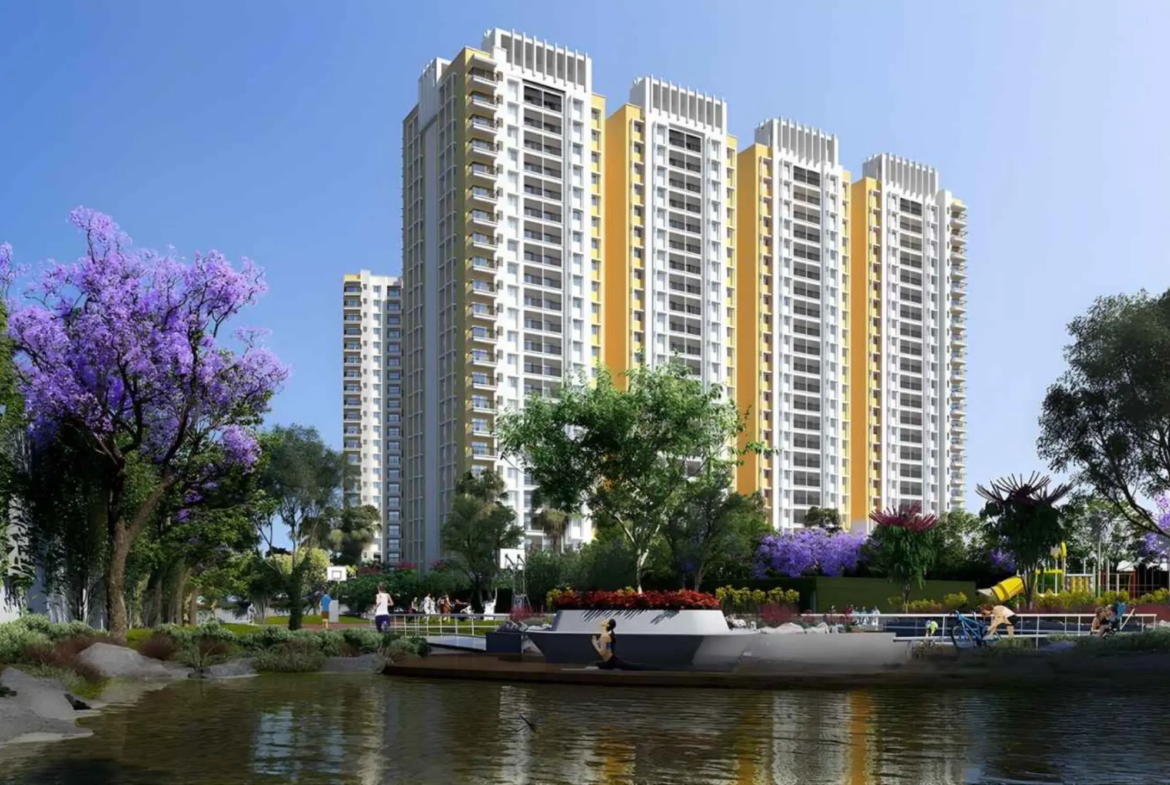 godrej hoksote new launch tower view