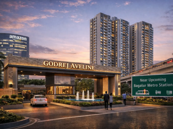 Godrej Aveline - Luxury 3, 3.5 & 4.5 BHK Apartments in Yelahanka, North Bangalore