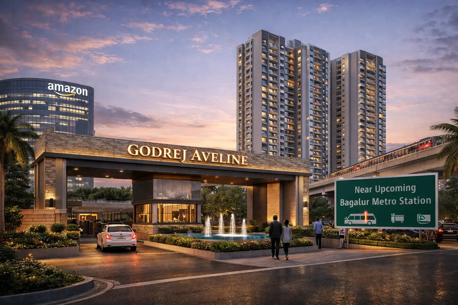 Godrej Aveline - Luxury 3, 3.5 & 4.5 BHK Apartments in Yelahanka, North Bangalore